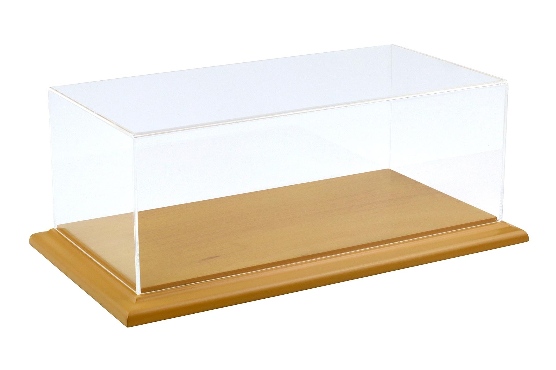 1:18 Atlantic Vitrine Show Case Display Case MOLSHEIM Linden with wood Base
