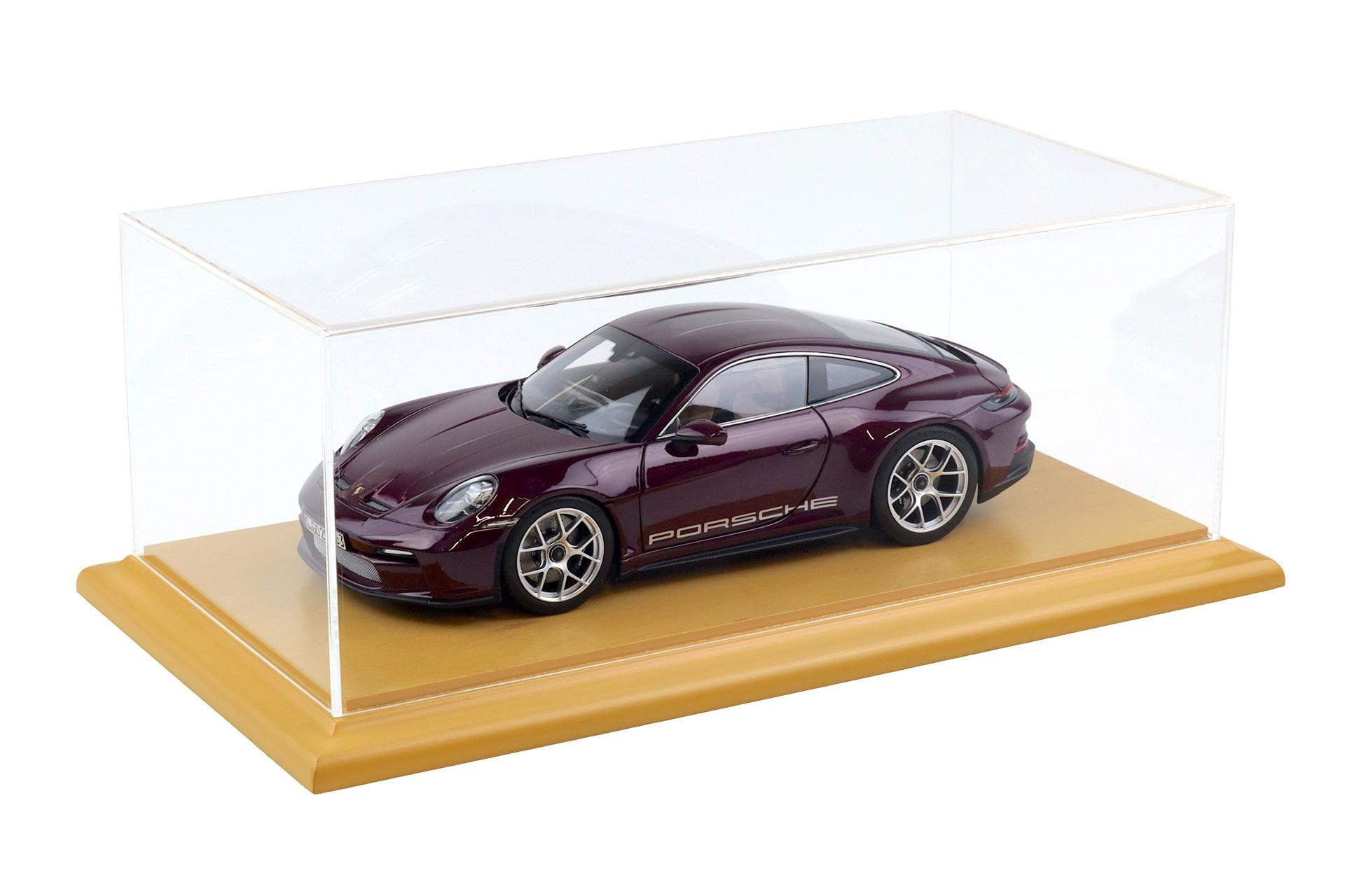 1:18 Atlantic Vitrine Show Case Display Case MOLSHEIM Linden with wood Base