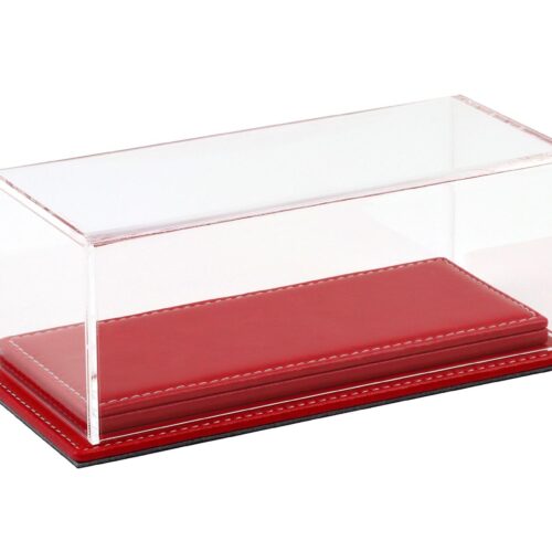 1:43 Atlantic Vitrine Show Case Display Case MULHOUSE with red leather Base