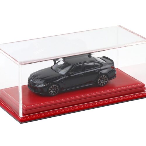 1:43 Atlantic Vitrine Show Case Display Case MULHOUSE with red leather Base