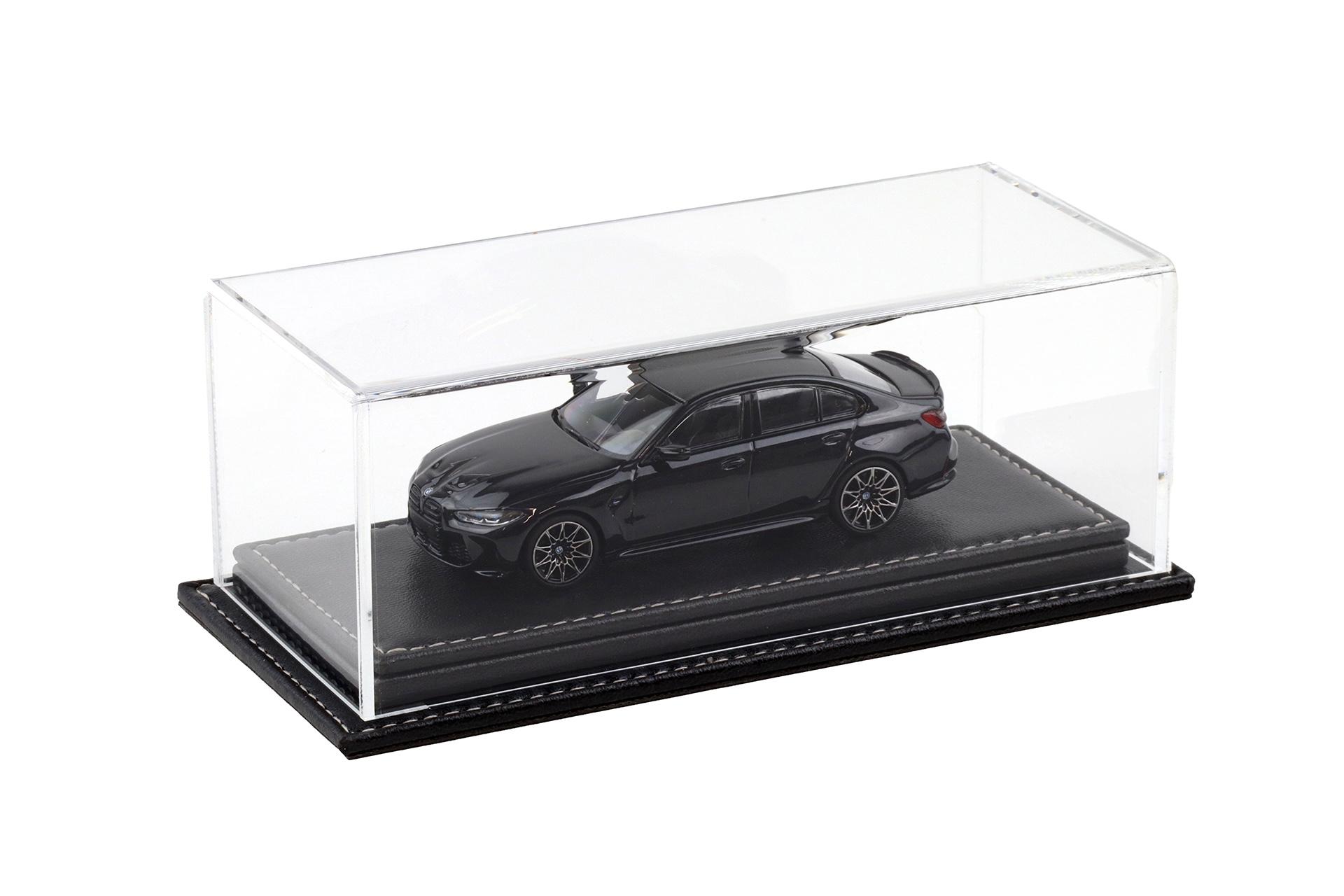 1:43 Atlantic Vitrine Show Case Display Case MULHOUSE with black leather Base