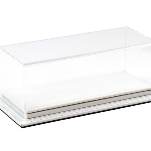 1:43 Atlantic Vitrine Show Case Display Case MULHOUSE with white leather Base