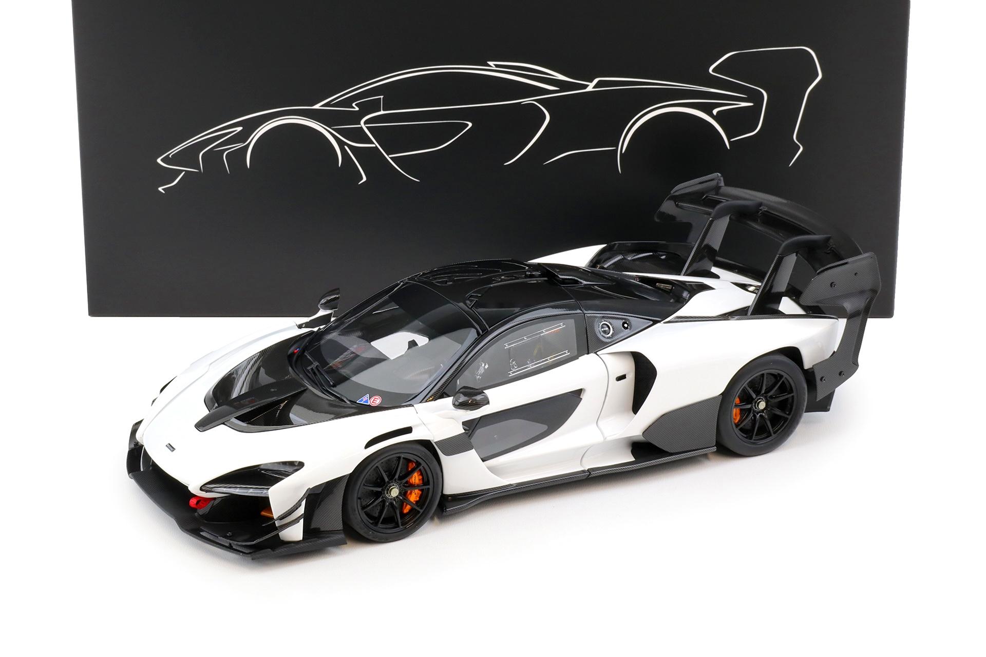 1:18 LCD Models McLaren Senna GTR 2021 white/ black LCD18016-WH