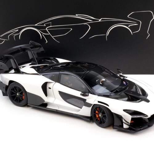 1:18 LCD Models McLaren Senna GTR 2021 white/ black LCD18016-WH