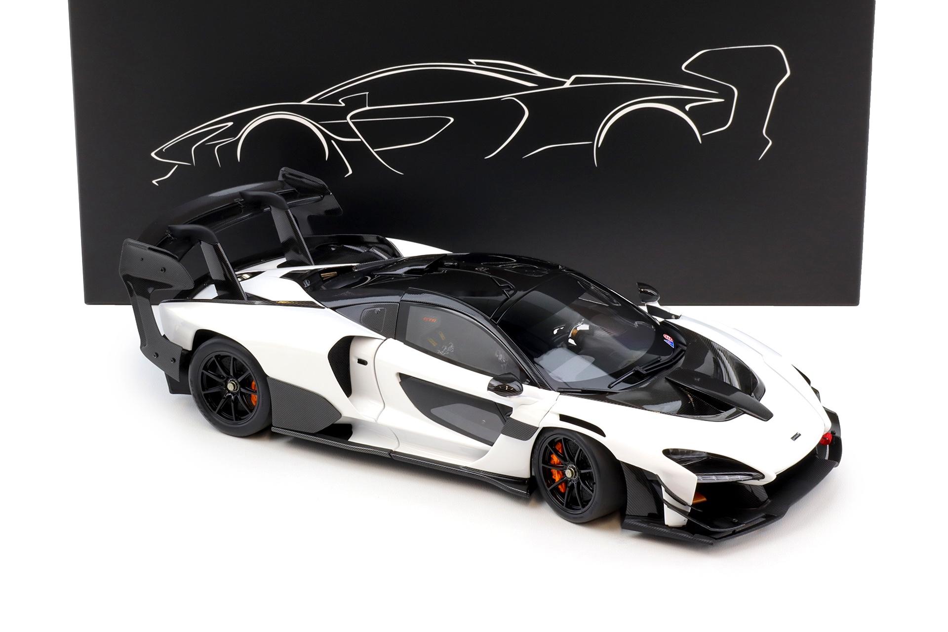 1:18 LCD Models McLaren Senna GTR 2021 white/ black LCD18016-WH