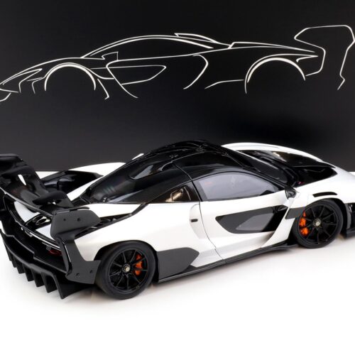 1:18 LCD Models McLaren Senna GTR 2021 white/ black LCD18016-WH