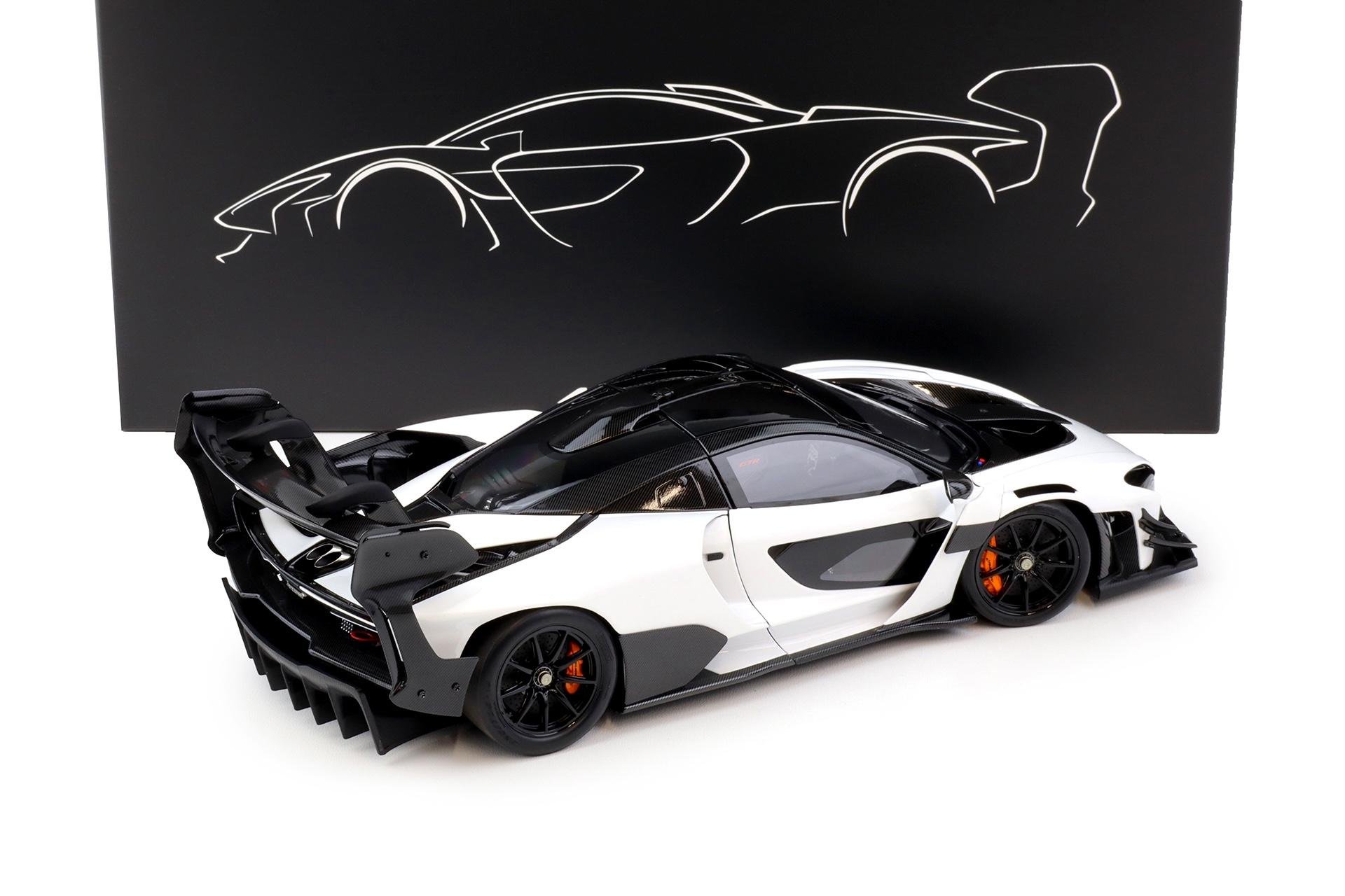 1:18 LCD Models McLaren Senna GTR 2021 white/ black LCD18016-WH