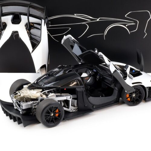 1:18 LCD Models McLaren Senna GTR 2021 white/ black LCD18016-WH