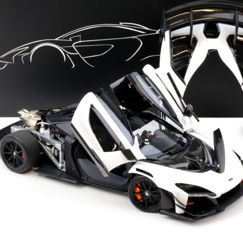1:18 LCD Models McLaren Senna GTR 2021 white/ black LCD18016-WH