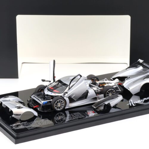 1:43 LCD Models Pagani Huayra R 2021 silver metallic LCD43017-SI