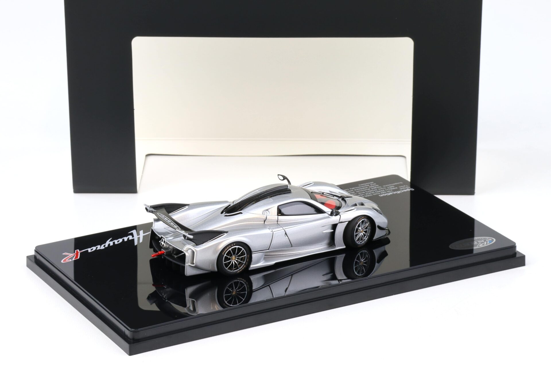 1:43 LCD Models Pagani Huayra R 2021 silver metallic LCD43017-SI