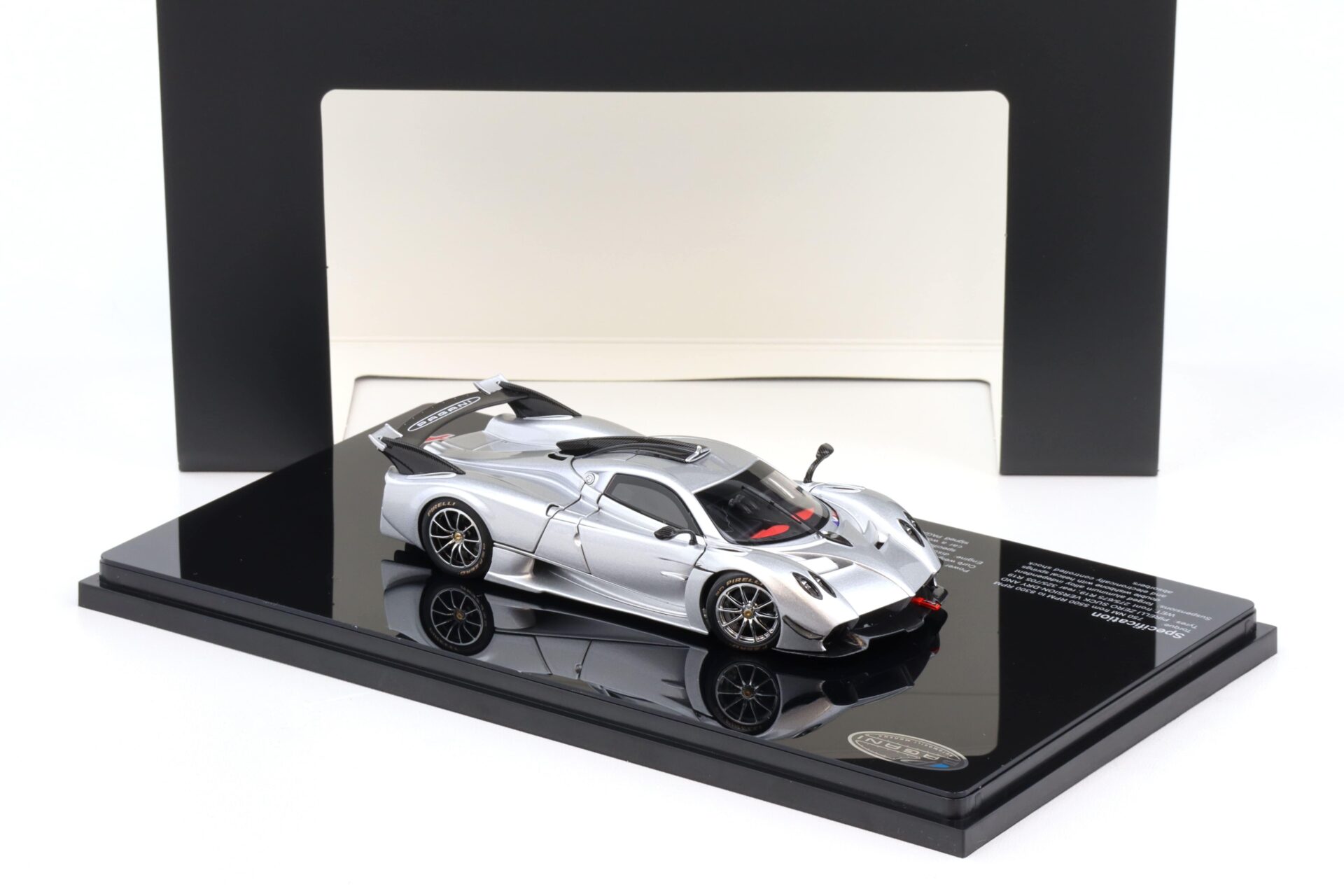 1:43 LCD Models Pagani Huayra R 2021 silver metallic LCD43017-SI