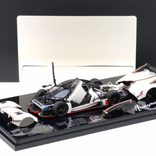 1:43 LCD Models Pagani Huayra R 2021 pearl white LCD43017-PW