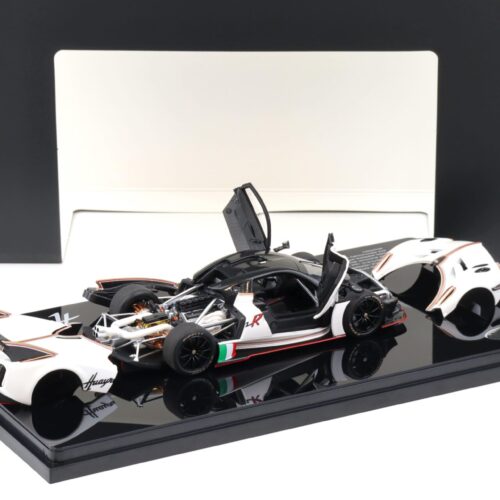1:43 LCD Models Pagani Huayra R 2021 pearl white LCD43017-PW