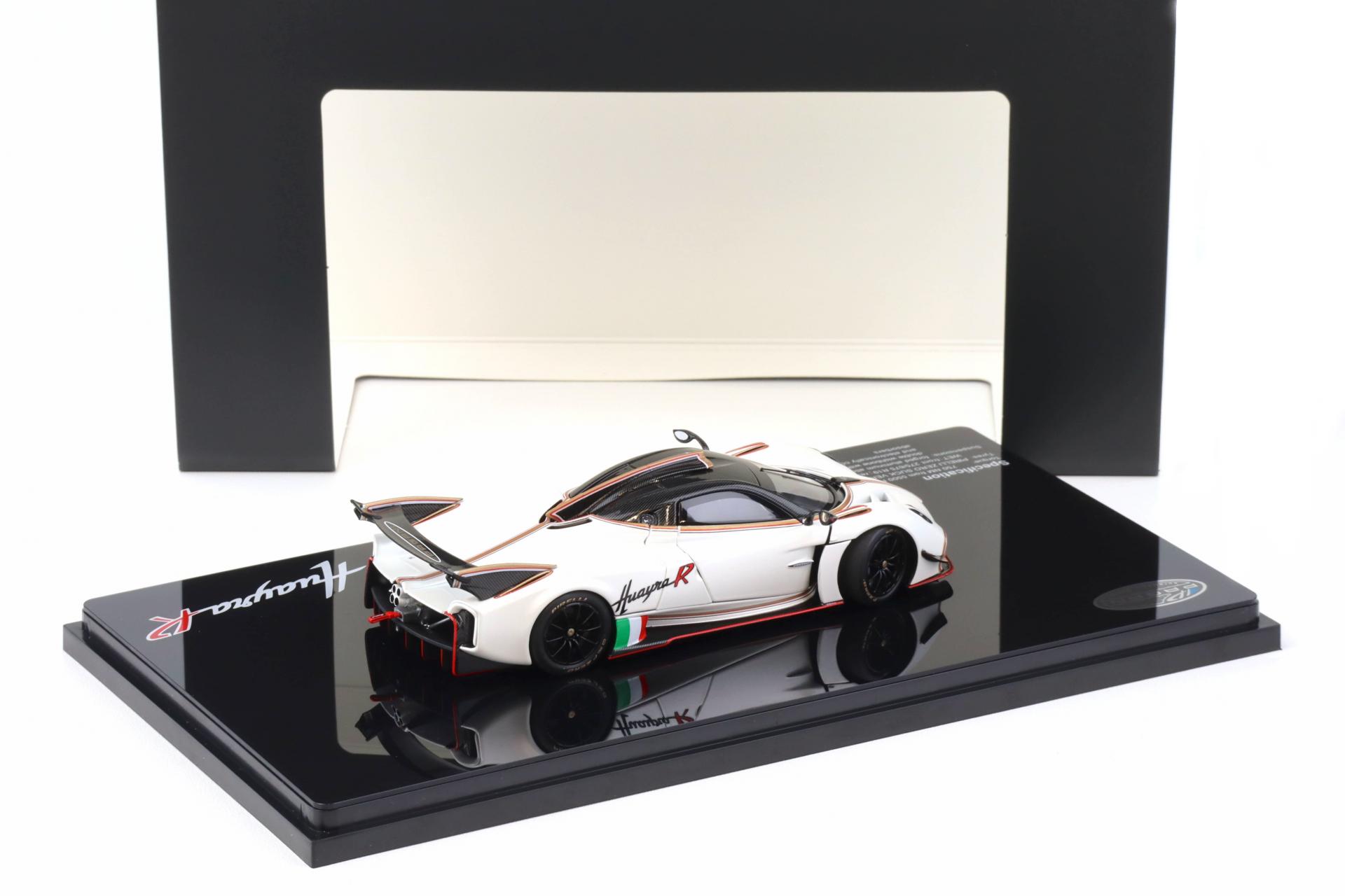 1:43 LCD Models Pagani Huayra R 2021 pearl white LCD43017-PW