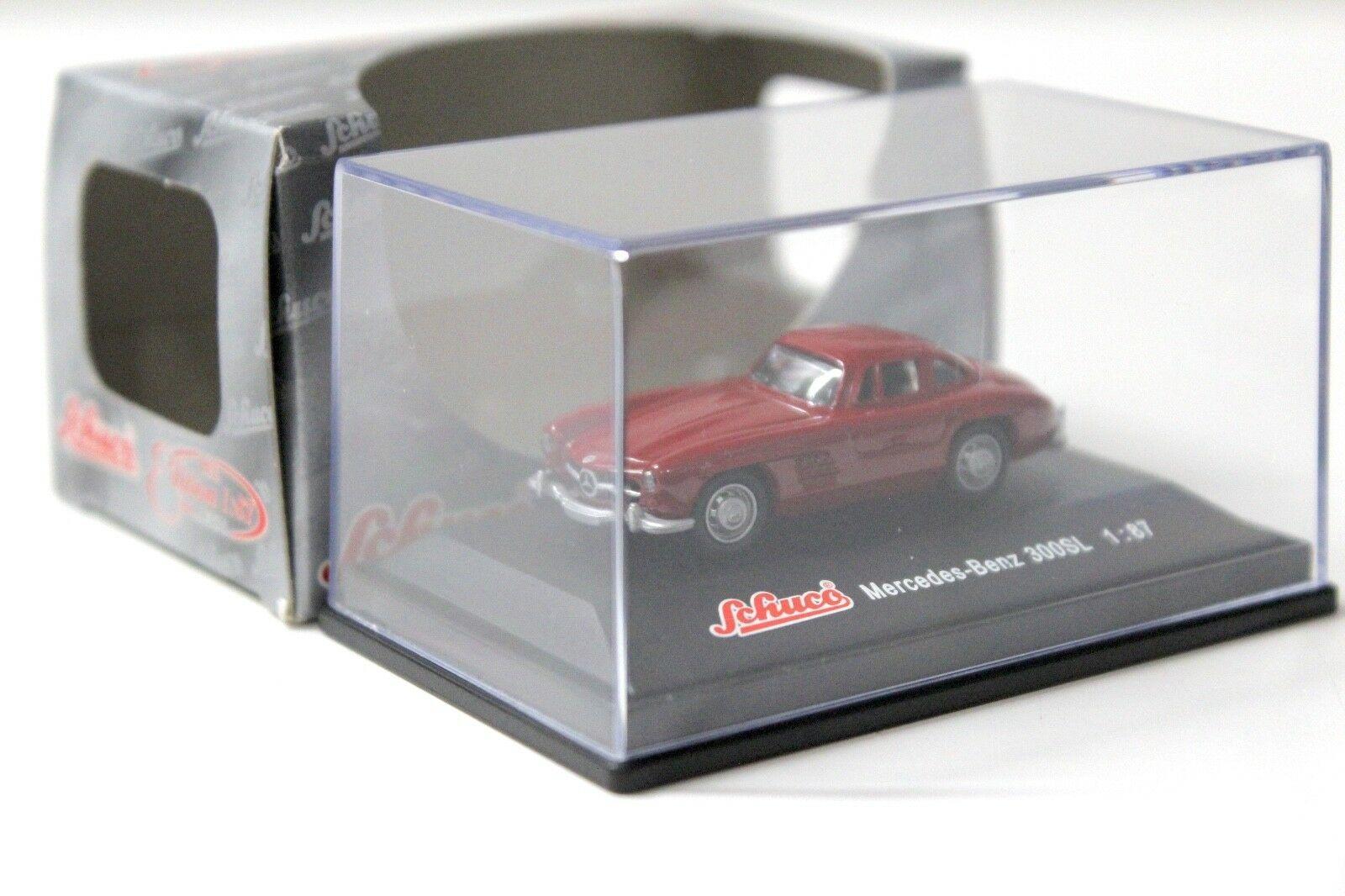 1:87 Schuco Mercedes 300SL Coupe dark red