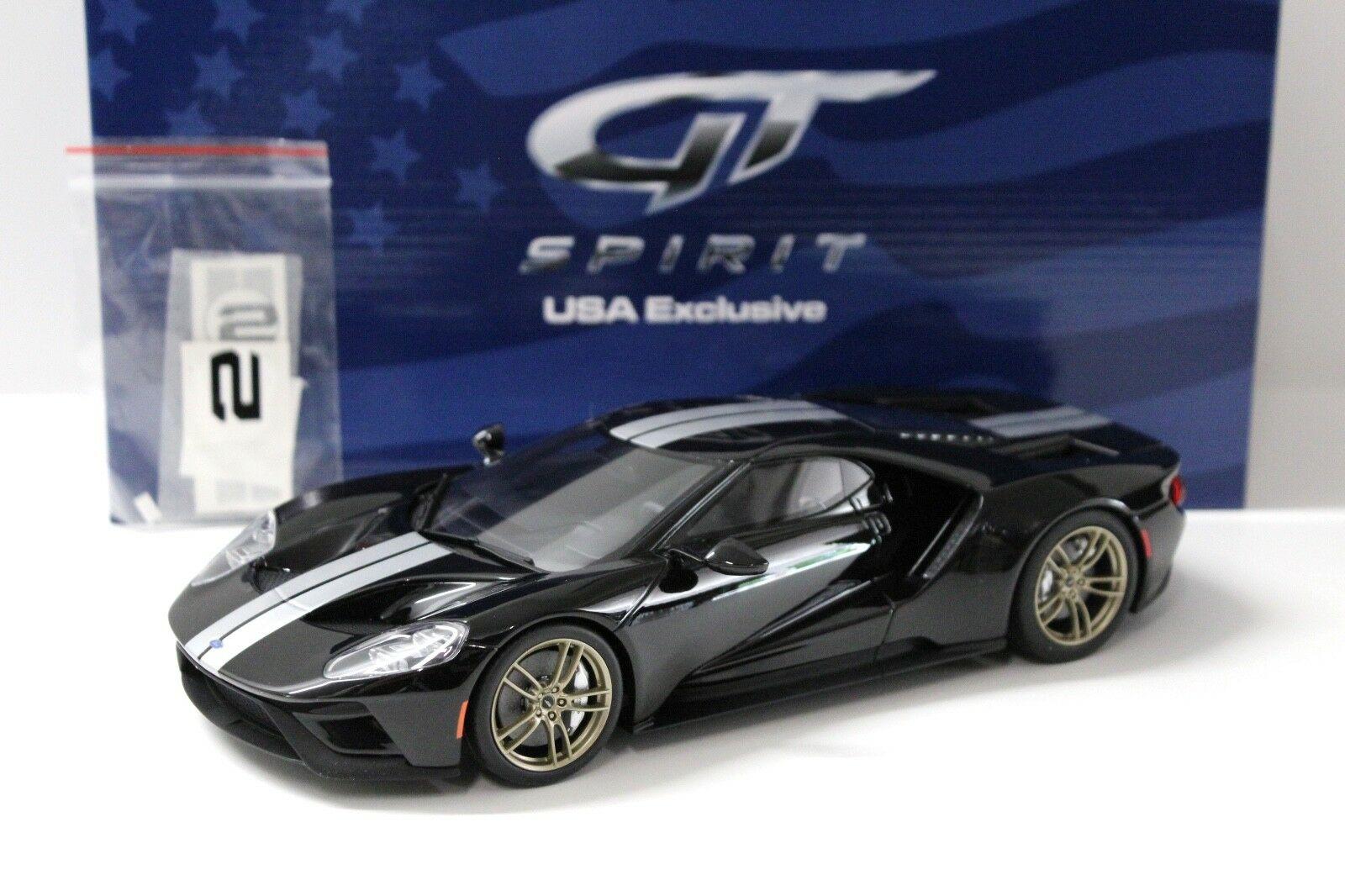 1:18 GT Spirit GTUS001B Ford GT 2016 black *USA EXCLUSIVE*