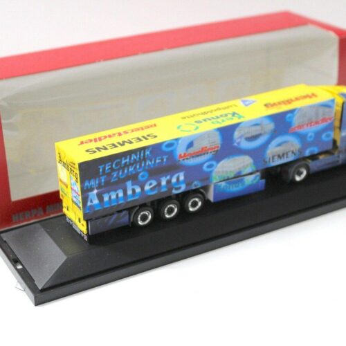 1:87 Herpa Mercedes Actros LH Kühlkoffer AMBERG BEZOLD