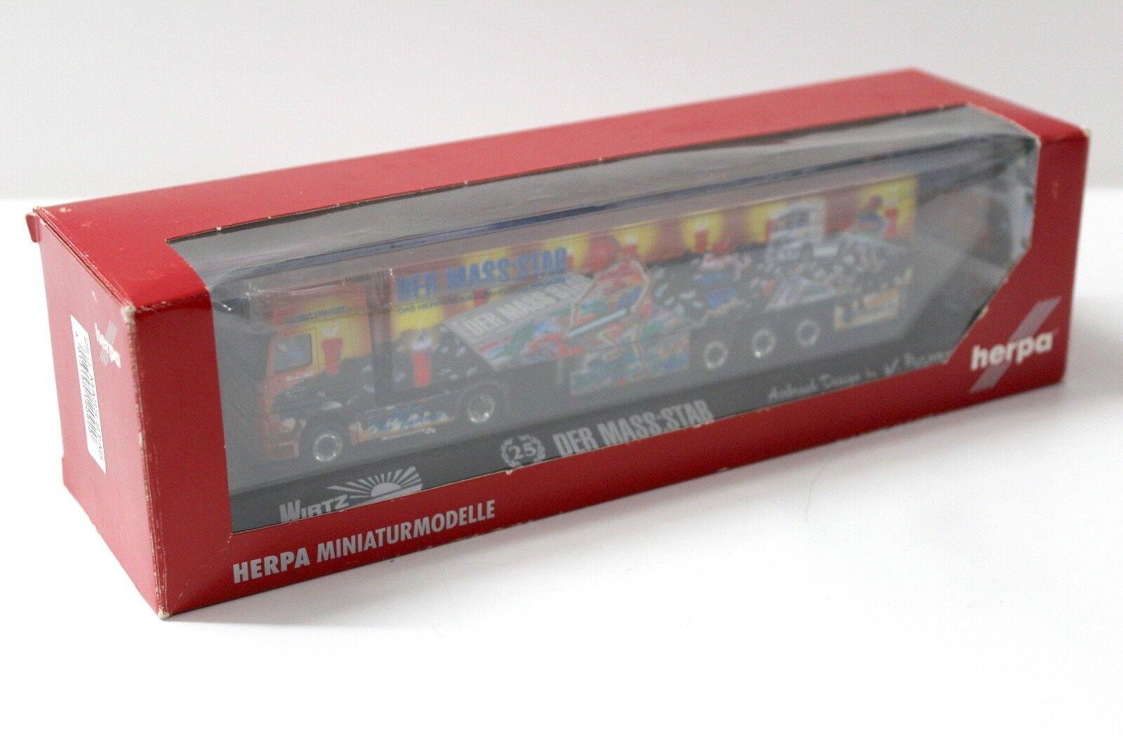 1:87 Herpa Mercedes Actros Kühlkof. 25 Jahre MASS:STAB