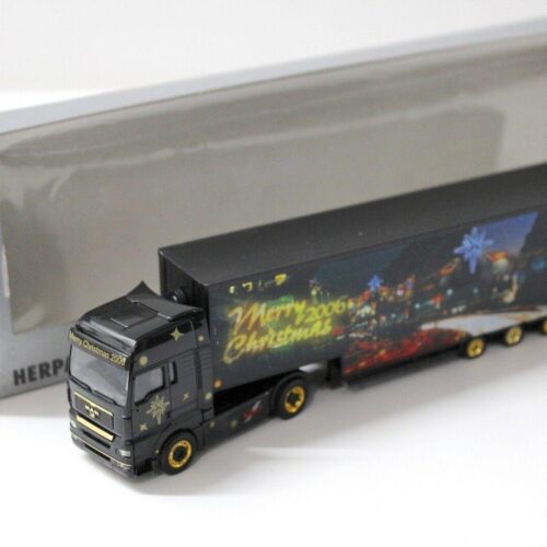1:87 Herpa MAN TGA XXL Jumbokoffer Weihnachten 2006
