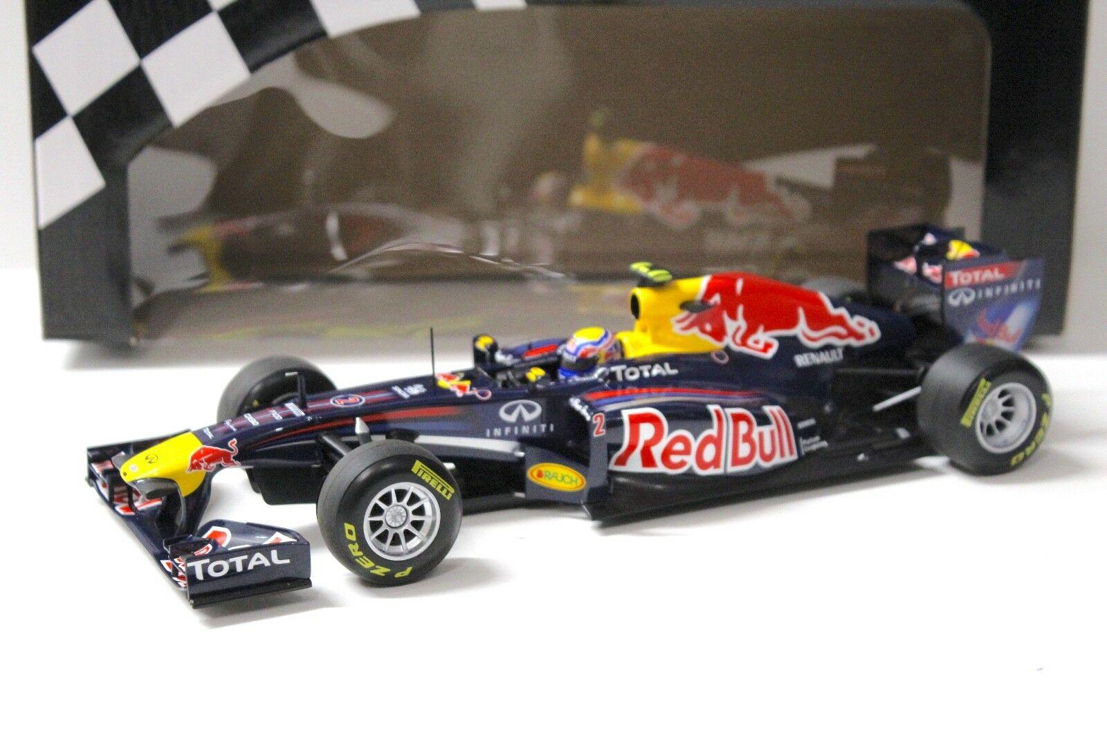1:18 Minichamps Red Bull Racing Renault RB7 F1 Webber