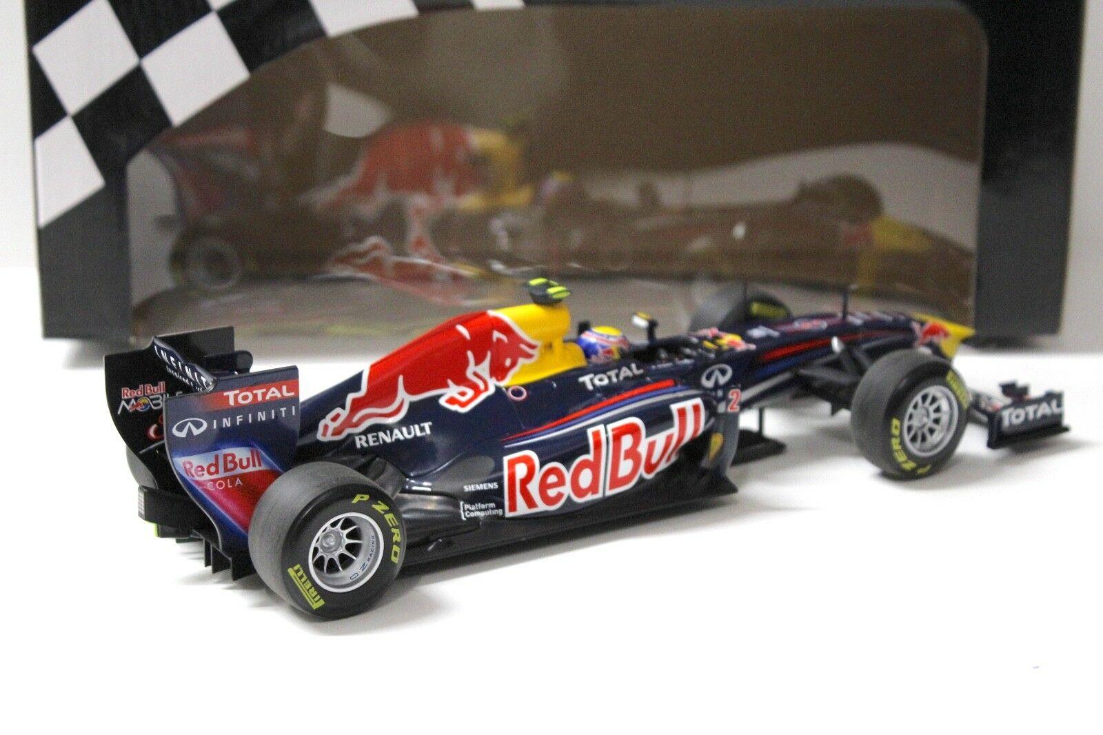 1:18 Minichamps Red Bull Racing Renault RB7 F1 Webber