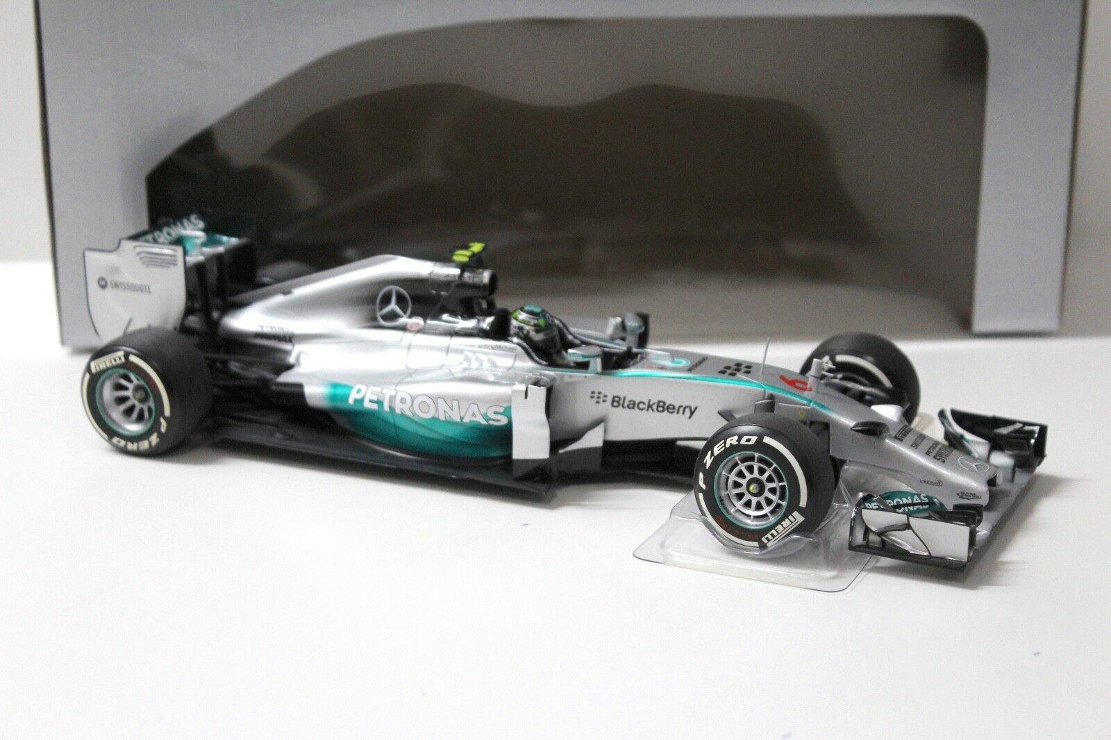 1:18 Minichamps Mercedes F1 AMG Petronas W05 Rosberg Australian GP Winner 2014