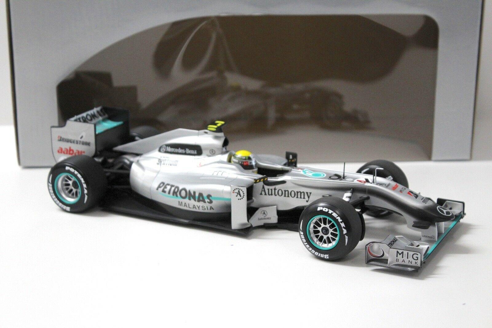 1:18 Minichamps Mercedes GP F1 Petronas W01 Rosberg 2010