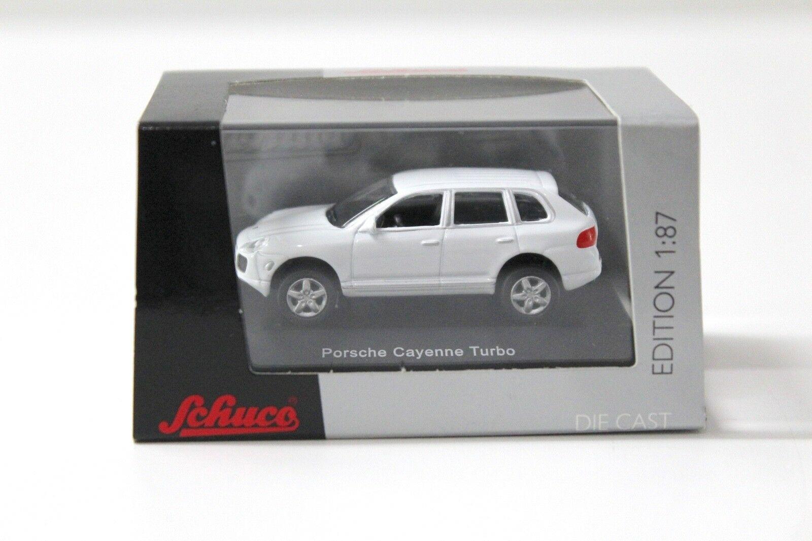 1:87 Schuco Porsche Cayenne Turbo white