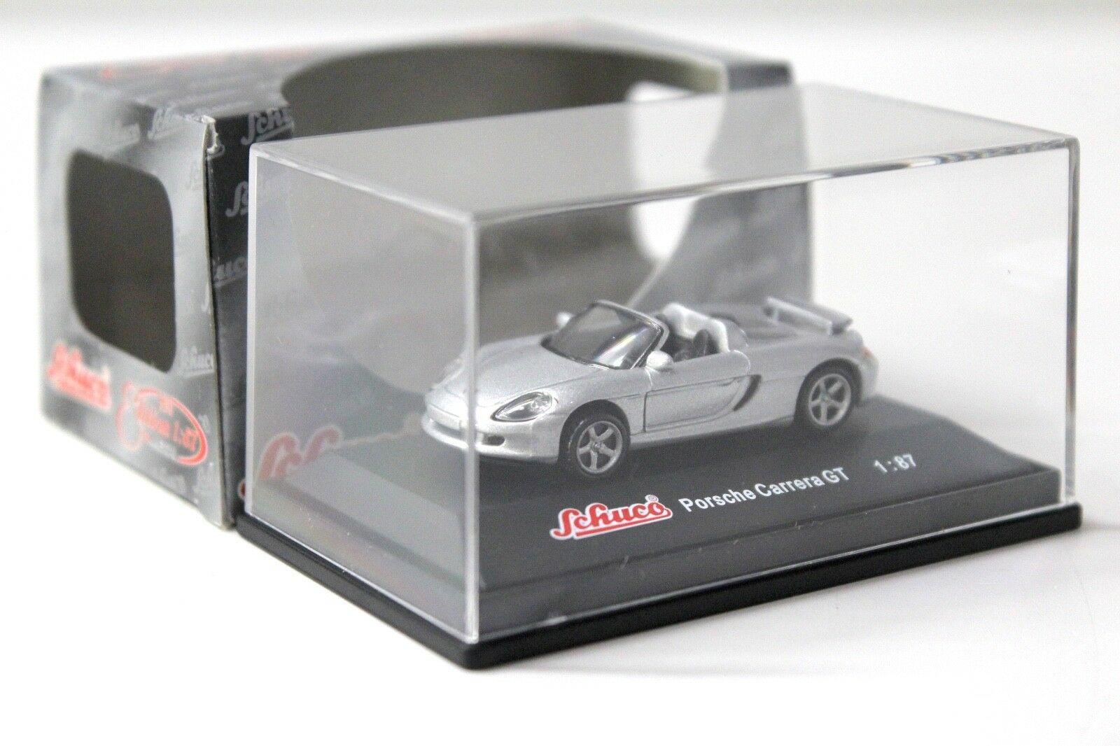 1:87 Schuco Porsche Carrera GT silver
