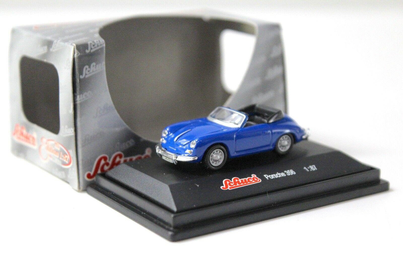 1:87 Schuco Porsche 356 Cabriolet blue