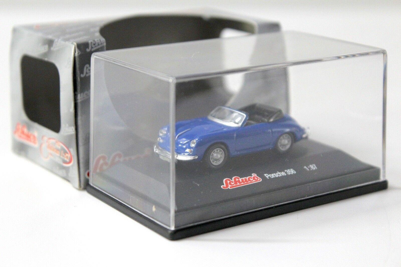 1:87 Schuco Porsche 356 Cabriolet blue