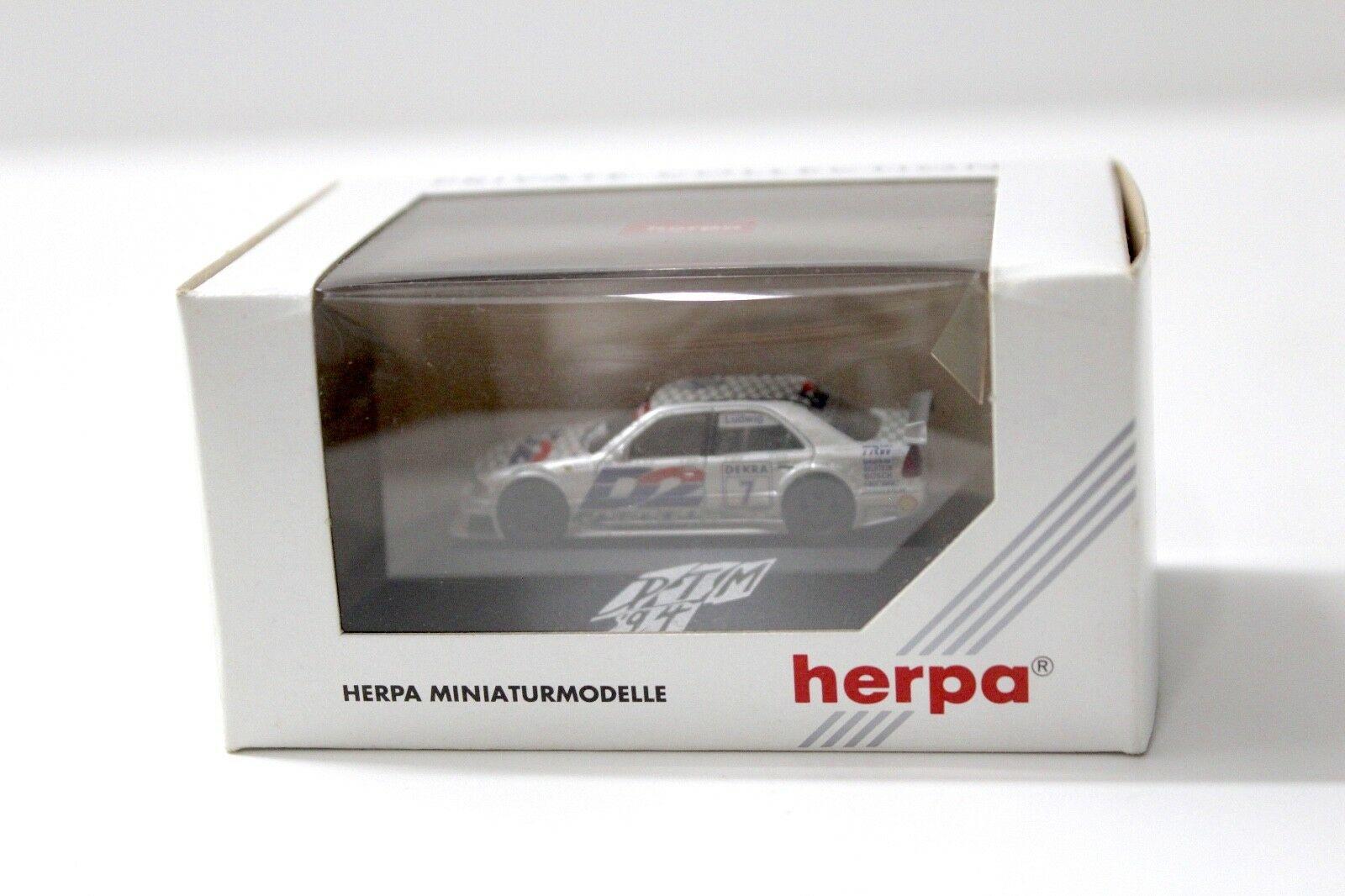 1:87 Herpa AMG Mercedes C180 AMG-TEAM Ludwig #7 D2