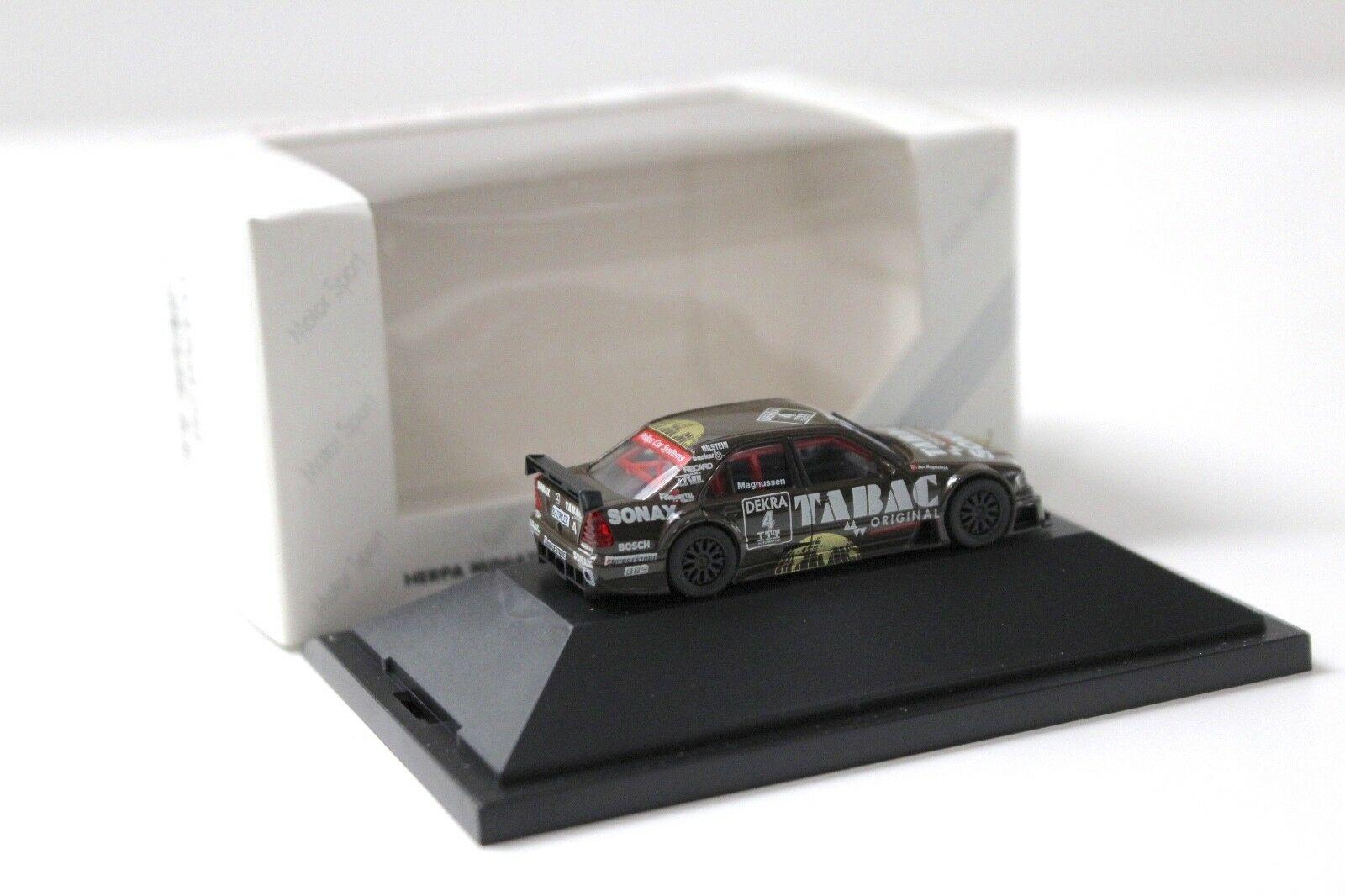 1:87 Herpa AMG Mercedes C180 "AMG-TEAM" SONAX #4 Magnussen