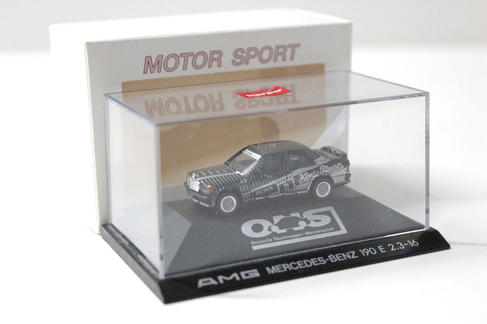 1:87 Herpa AMG Mercedes 190E 2.3-16 DTM Thiim #2 ONS