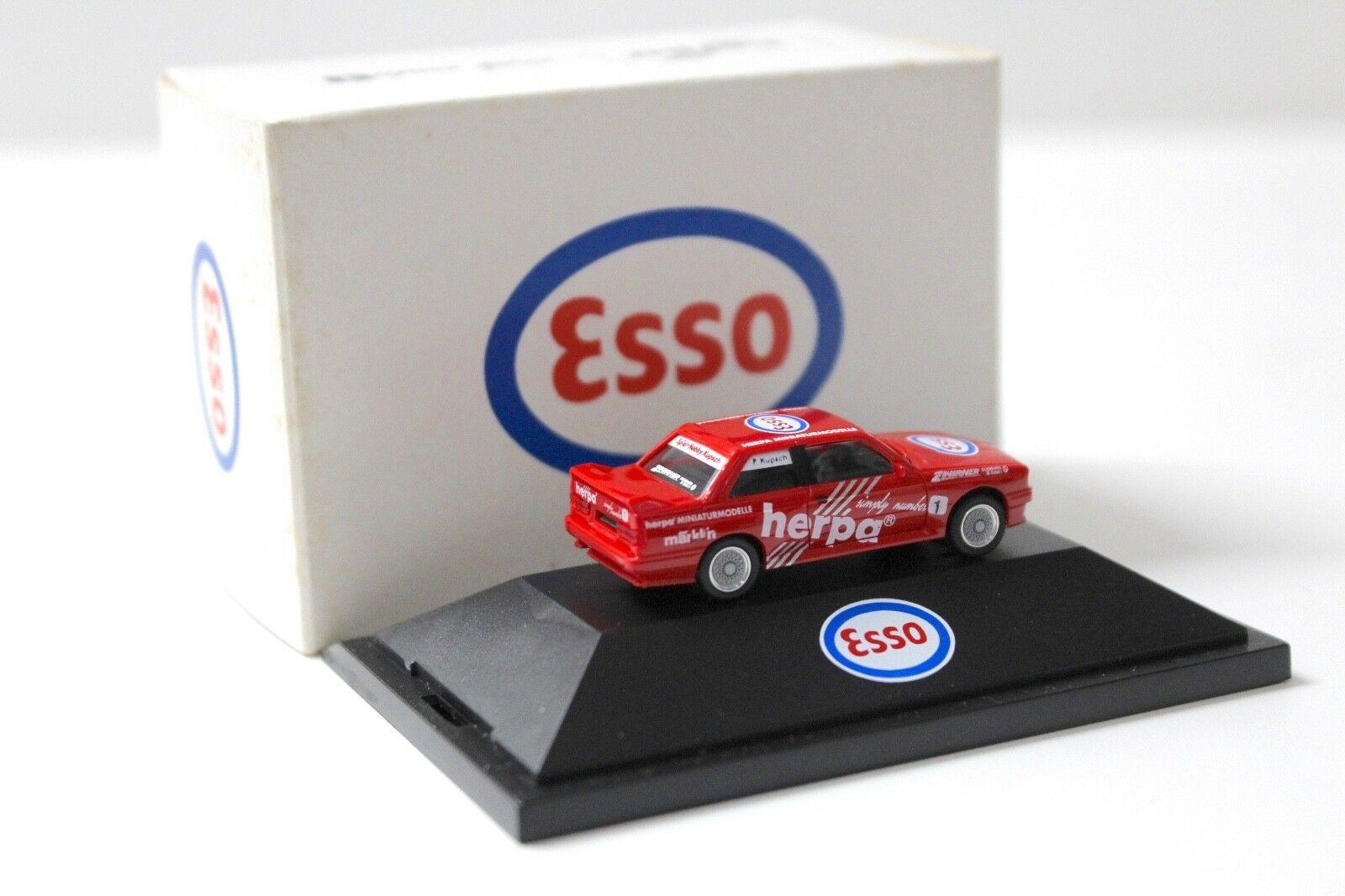 1:87 Herpa BMW M3 E30 simply number 1 ESSO Kupsch red