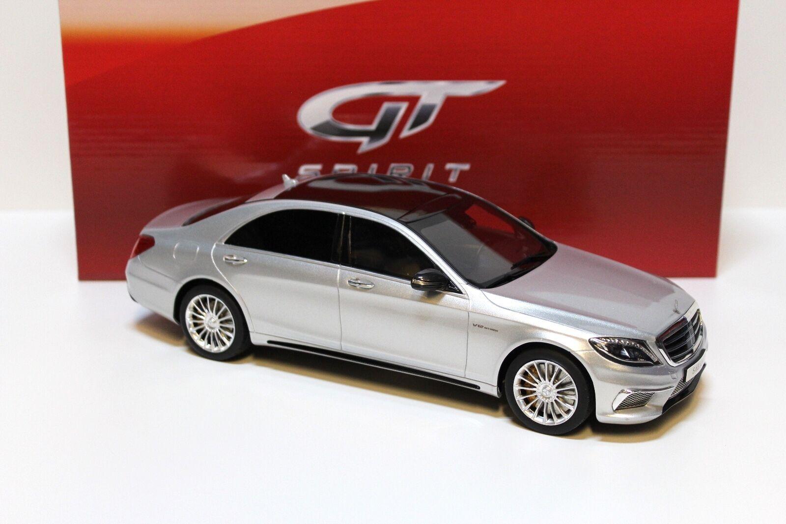 1:18 GT Spirit GT067 Mercedes S65 AMG 2016 silver