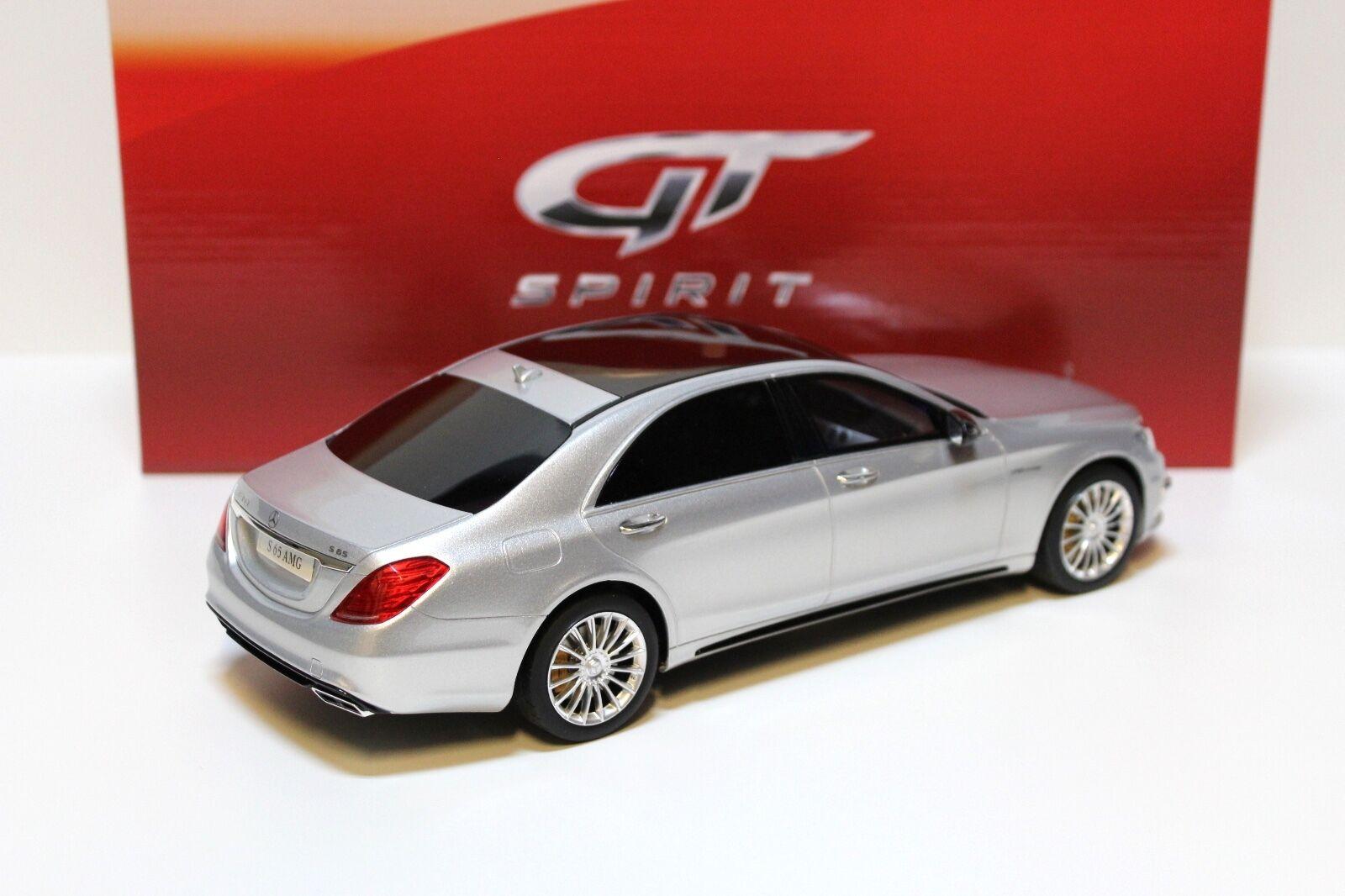 1:18 GT Spirit GT067 Mercedes S65 AMG 2016 silver