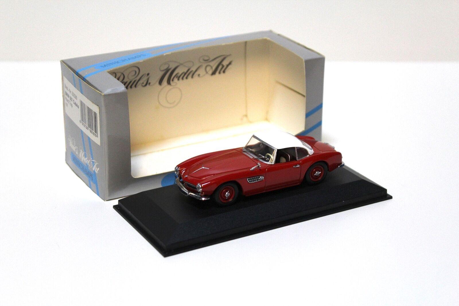 ID 32132 orig.jpg 1:43 Minichamps BMW 507 Cabrio *Hard Top* red