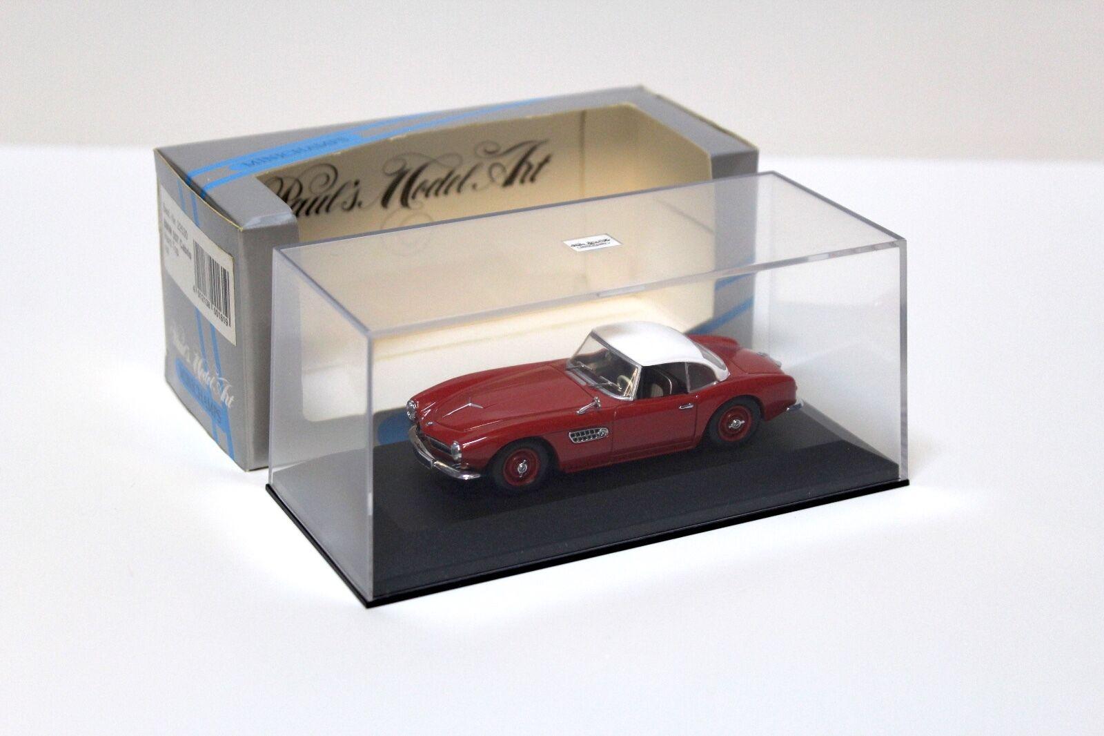 1:43 Minichamps BMW 507 Cabrio *Hard Top* red