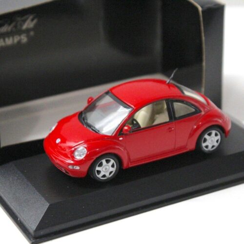 1:43 Minichamps VW NEW Beetle red/ beige