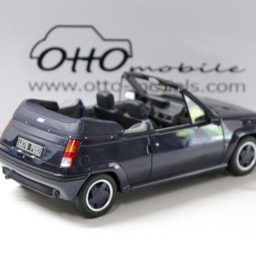1:18 OTTO mobile OT280 Renault 5 GT Turbo Cabriolet dark blue