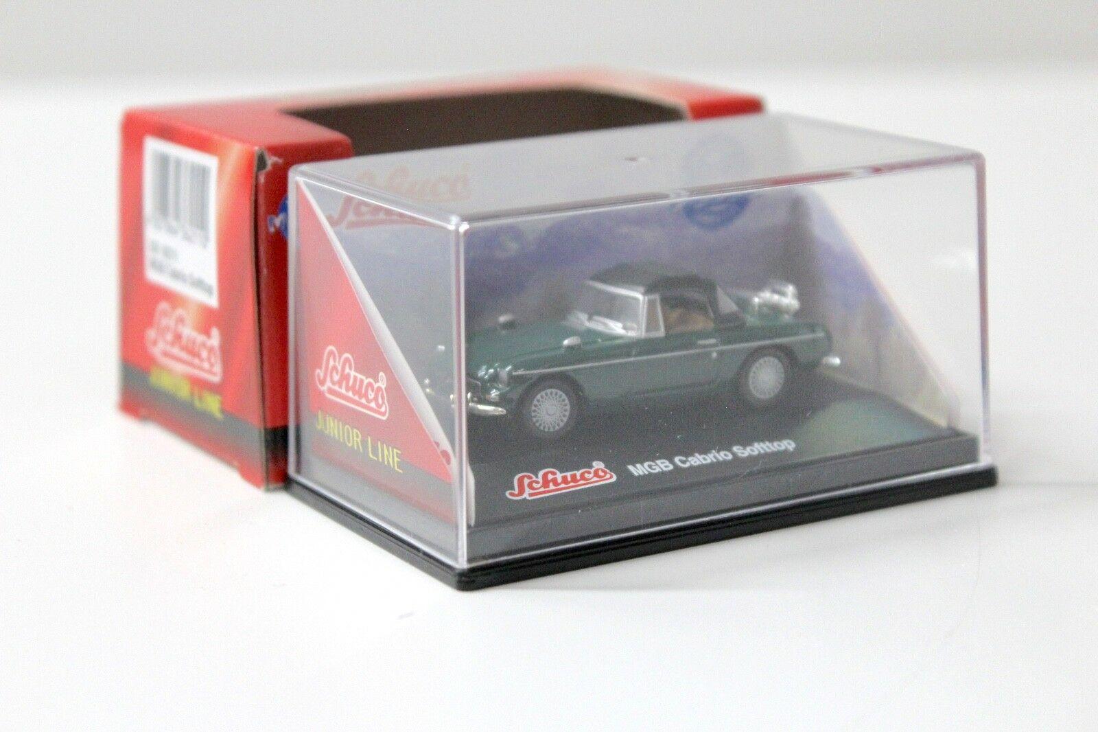 1:72 Schuco MGB Cabrio "Softtop" green