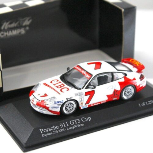 1:43 Minichamps Porsche 911 GT3 CUP Daytona 250 Lacey #7