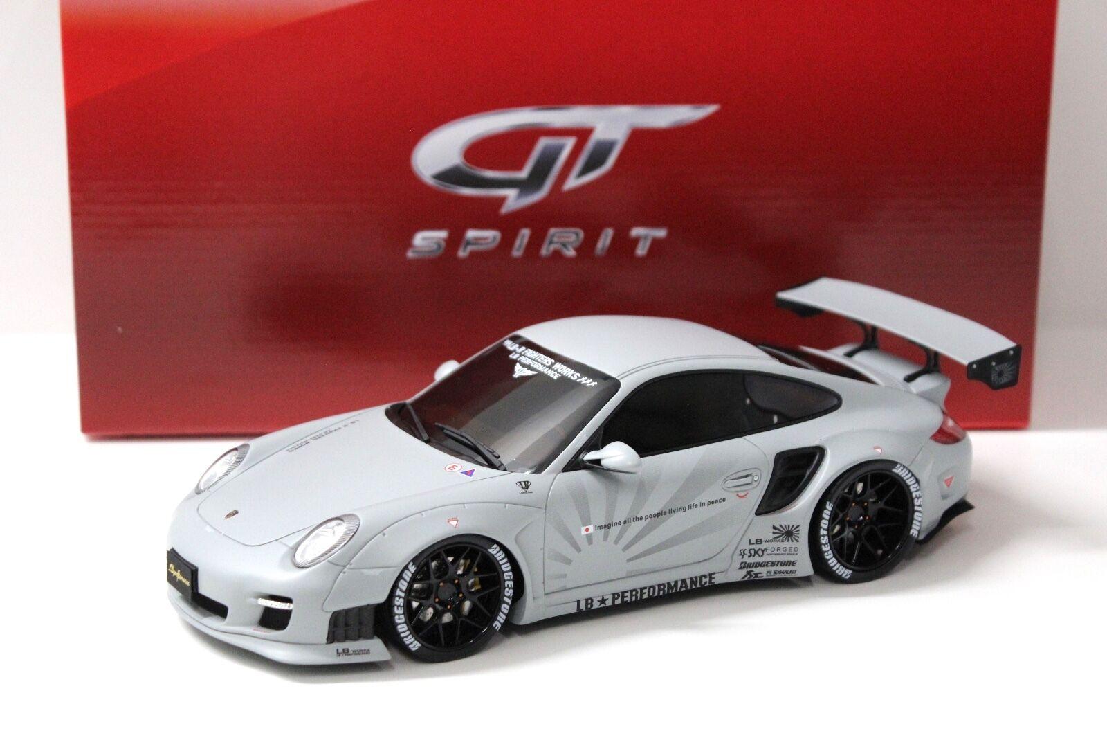 1:18 GT Spirit GT126 Porsche 911 LB Performance 997 grey