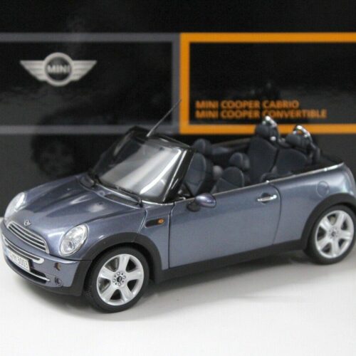 1:18 Kyosho Mini Cooper Convertible R52 Cool blue DEALER VERSION
