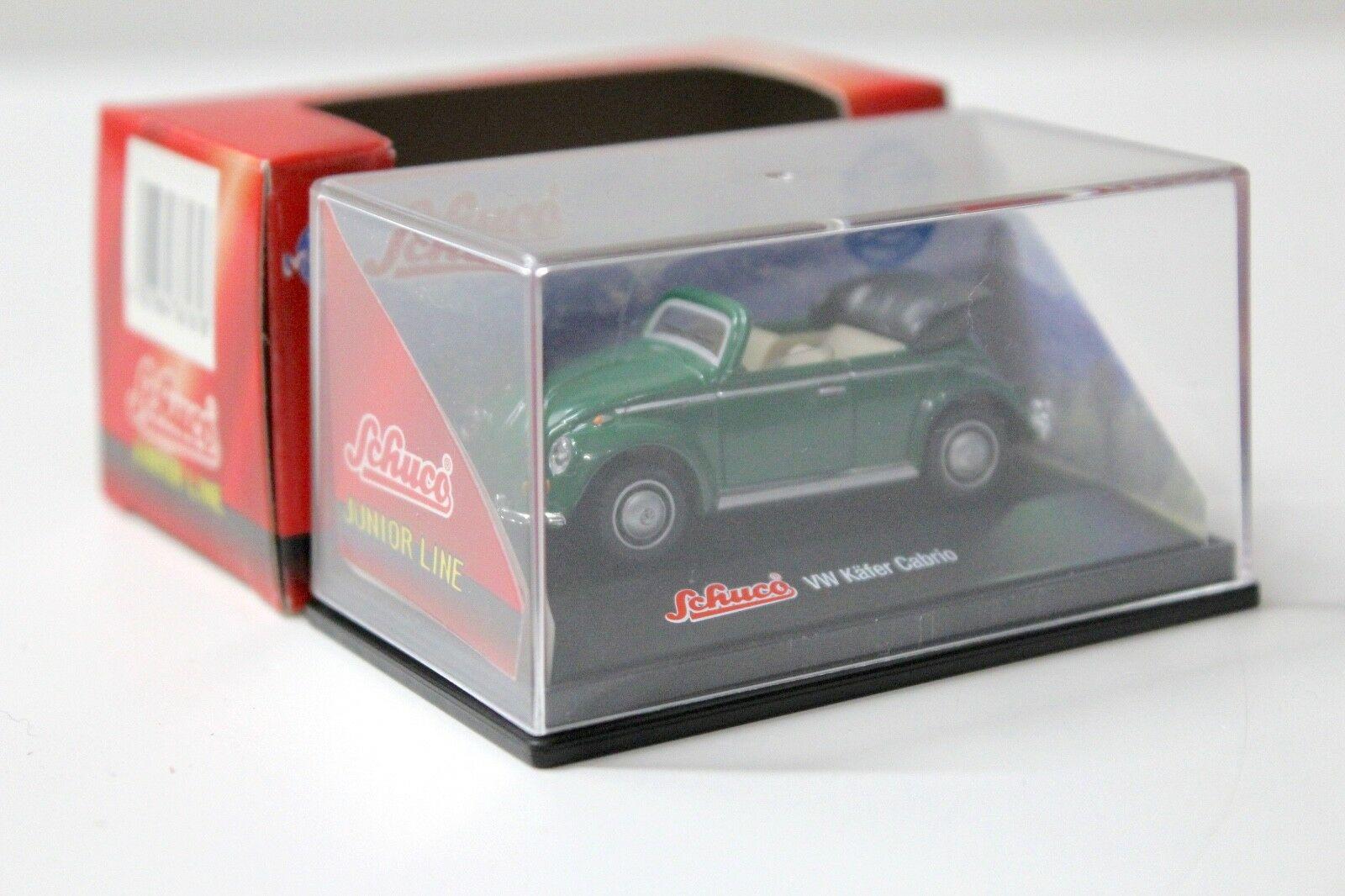1:72 Schuco VW Käfer Cabrio darkgreen