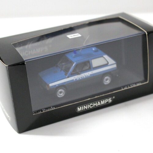 1:43 Minichamps Fiat Panda POLIZIA 1980 blue/ white