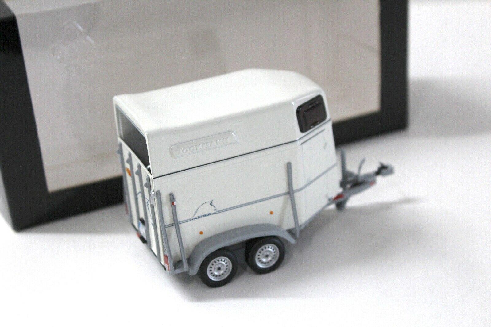 1:43 Minichamps Pferde- Anhänger Horse Trailer Boeckmann