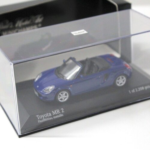 1:43 Minichamps Toyota MR2 Cabriolet Pacific blue - Image 3